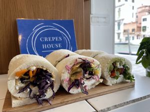 Vegan Tramezzini   at Crepes House by PePe in Venice