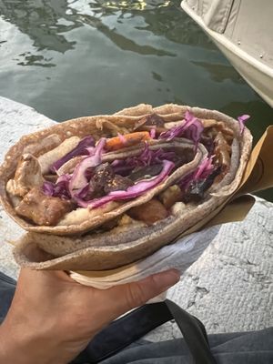 Crepe mediorientale   at Crepes House by PePe in Venice