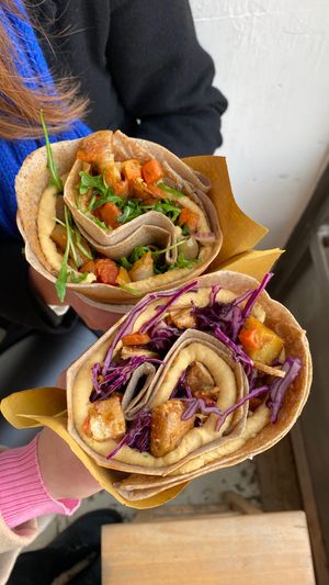 Grecia (top) and Medio Oriente (bottom) at Crepes House by PePe in Venice