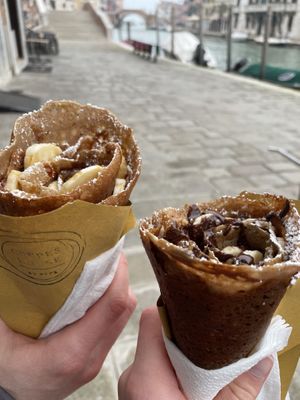 Normandie and Tradizionale  at Crepes House by PePe in Venice