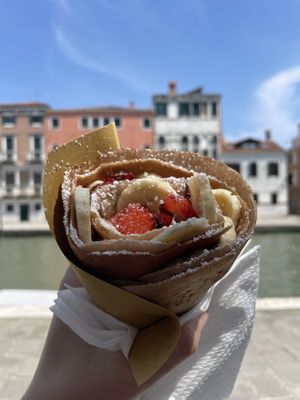 Paradiso crepe  at Crepes House by PePe in Venice