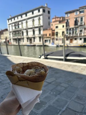 The American   at Crepes House by PePe in Venice
