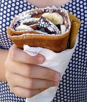 Home made nocciolata at Crepes House by PePe in Venice