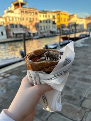 Vegan Irene crepe :) at Crepes House by PePe in Venice