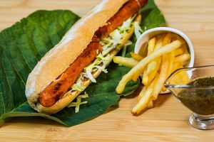 Vegan Chori Sandwich at Fast Vegan in Fuengirola