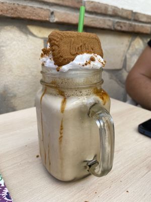 Lotus Milchshake  at Fast Vegan in Fuengirola