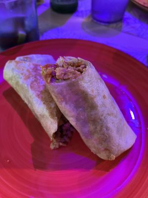 Burrito con soja texturizada  at Fast Vegan in Fuengirola