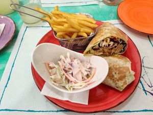 Second visit: Vegan Kebab. at Fast Vegan in Fuengirola