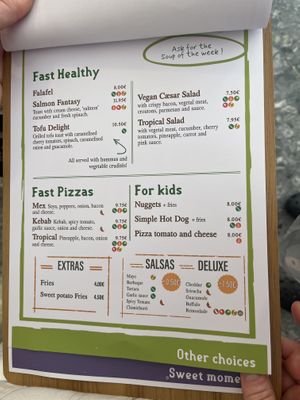Menu  at Fast Vegan in Fuengirola
