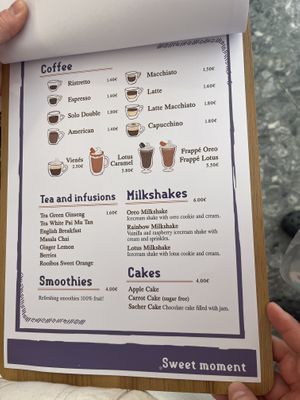 Menu  at Fast Vegan in Fuengirola