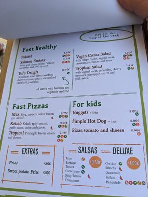 Fast Vegan menu pp3 at Fast Vegan in Fuengirola