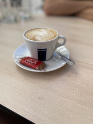 Cappuccino  at Fast Vegan in Fuengirola