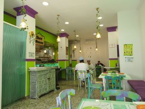 Inside at Fast Vegan in Fuengirola