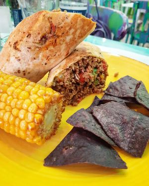 Burrito.  at Fast Vegan in Fuengirola