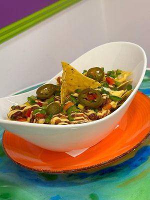 Vegan Chilli Nachos at Fast Vegan in Fuengirola