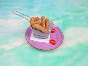 Vegan Mozarella Fingers at Fast Vegan in Fuengirola