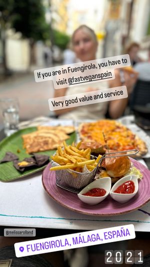   at Fast Vegan in Fuengirola