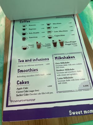 Menu  at Fast Vegan in Fuengirola