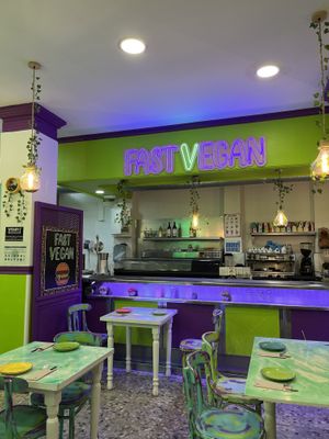 Inside   at Fast Vegan in Fuengirola