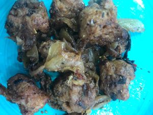 Soya starter.. doesn’t look great in photo but tasted delicious!  at Fast Vegan in Fuengirola