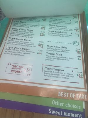   at Fast Vegan in Fuengirola