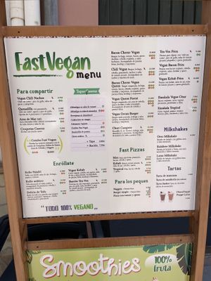   at Fast Vegan in Fuengirola