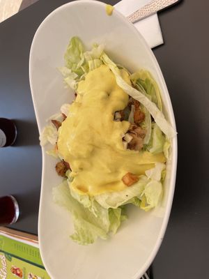 Vegan Caesar Salad  at Fast Vegan in Fuengirola