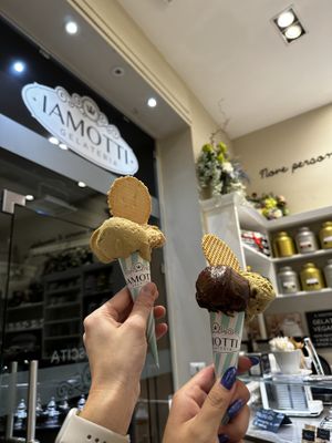   at Gelateria Iamotti in Rome