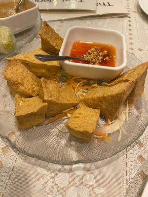Fired Tofu at Thai Elephant in Kennewick
