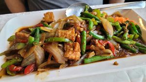 Pad Ka Pao at Thai Elephant in Kennewick