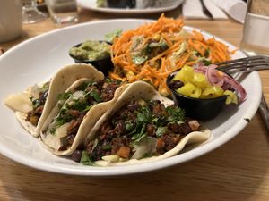 Meatless taco bowl  at Silver Diner in Ashburn