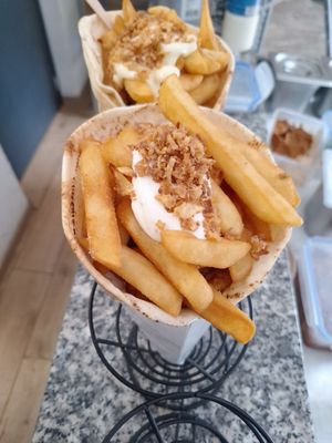 Cornet falafels 😋 at EntR'amis in Spa