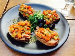 Bruscetta  at Paprika in Granada