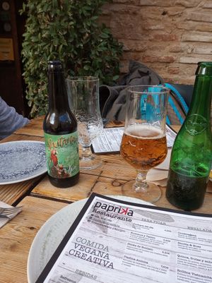 Cervezas artesanales at Paprika in Granada