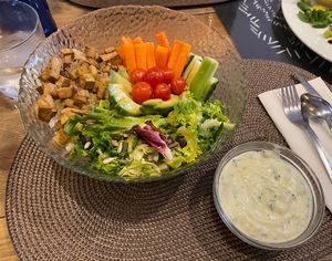 Buddha bowl   at Paprika in Granada