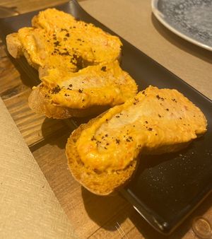 Savory tapa to start  at Paprika in Granada