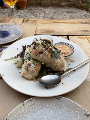 Vietnamese roll at Paprika in Granada