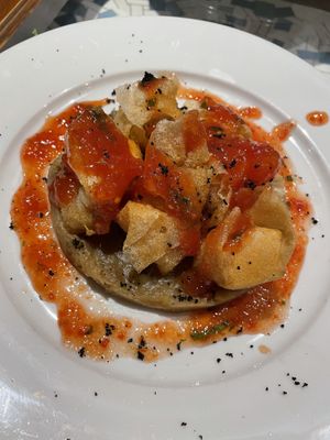 Tofu Crujiente  at Paprika in Granada