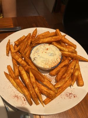 Sticks de Boniato  at Paprika in Granada