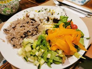 Felafels at Paprika in Granada