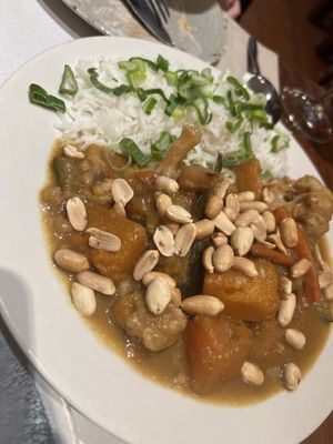 Thai curry brutal  at Paprika in Granada