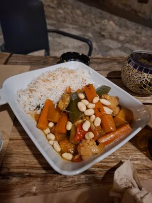 Thai curry at Paprika in Granada