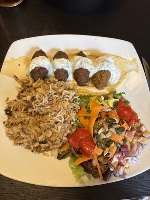 Falafel  at Paprika in Granada