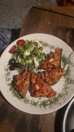 Brusqueta at Paprika in Granada