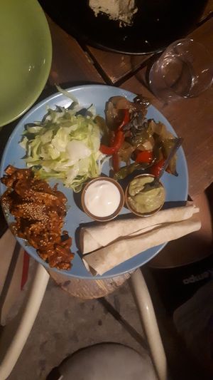 Fajitas   at Paprika in Granada