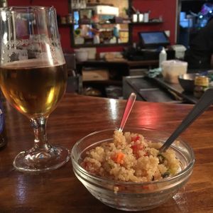 Quinoa salad tapa at Paprika in Granada