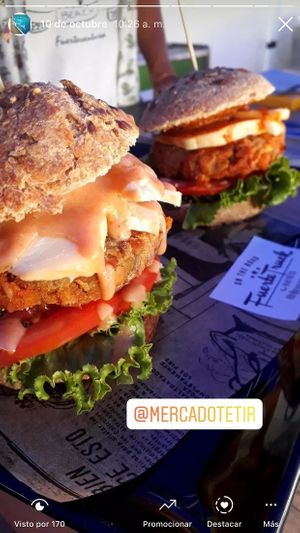 Home made vegan gluten free burgers, local cheese options available  at FuerteTruck - Maybe closed in Fuerteventura