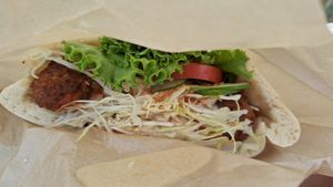  at Falafel Garden in Kyoto