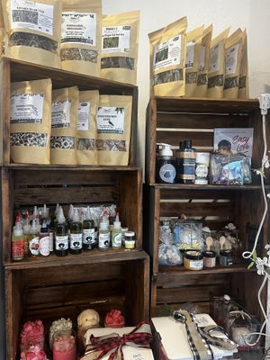 Hot teas etc #Veganuary at Green Gamut in Grand Bahama