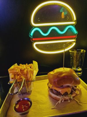  at Burger Meister in Miami Beach